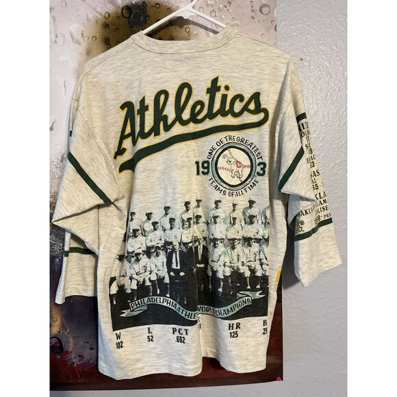 Vintage Men’s Xl Oakland A’s T-shirt 1977 - Picture 5 of 5